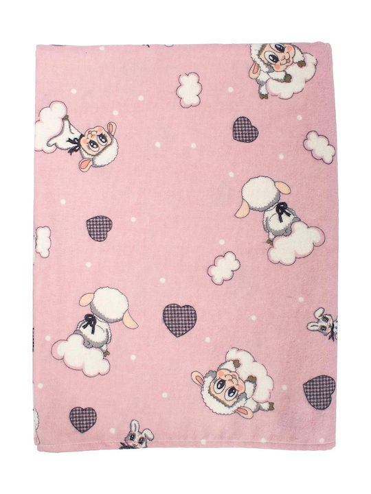 Dimcol Lamb Kids Duvet Cover Single Flannel 05 ...