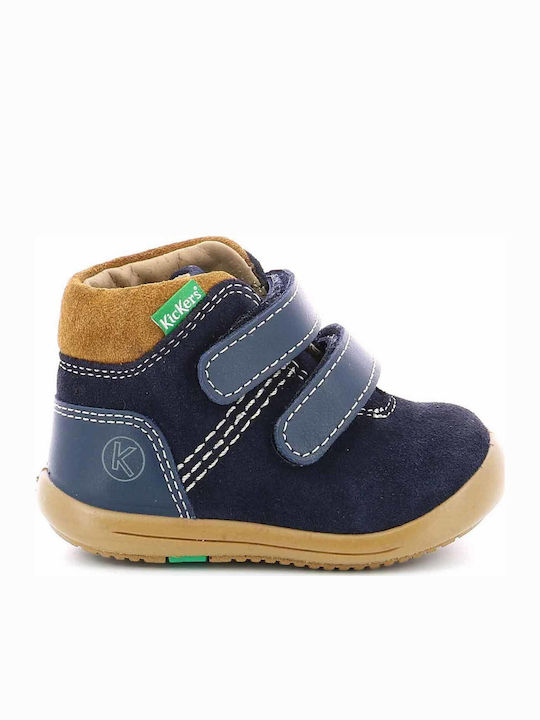 Kickers Kira Booties Navy Blue