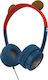 iFrogz Little Rockerz Costume Bear Kabelgebunden Kinder Am Ohr Kopfhörer Red / Blue