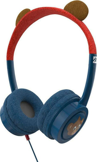 iFrogz Little Rockerz Costume Bear Kabelgebunden Kinder Am Ohr Kopfhörer Red / Blue