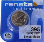 Renata 395/SR927SW Μπαταρία Silver Oxide Ρολογιών SR57 1.55V 1τμχ