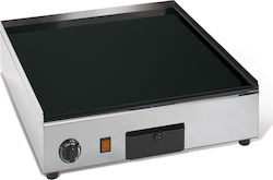 Milan Toast 17022 Commercial Flat Top Electric Griddle with Flat Plate 1.1kW 36x34x15cm