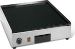 Milan Toast 17080 Commercial Flat Top Electric Griddle with Flat Plate 3kW 52x58x16cm