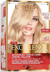 L'Oreal Paris Excellence Cream Colour Set Haarfarbe 10.13 Natural Light Baby Blonde 48ml