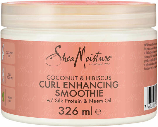 Shea Moisture Balsam De Par Pentru Hidratare Și Definirea Buclelor Cu Cocos Și Hibiscus Pentru Păr Creț 326ml