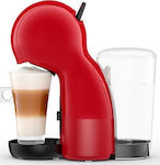 Krups Piccolo XS Kaffeemaschine für Kapseln Dolce Gusto Druck 15bar Rot