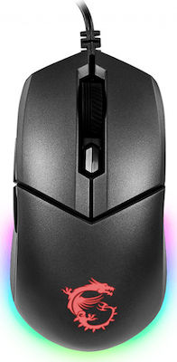 MSI Clutch GM11 RGB Gaming Mouse 5000 DPI Black