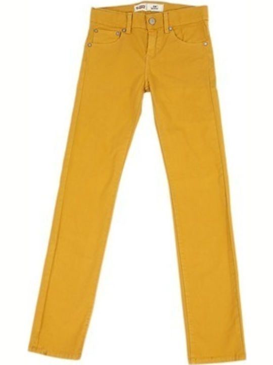 Levi's Kids Fabric Trousers Yellow