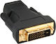 InLine Μετατροπέας DVI-D male σε HDMI female 1τμχ 17660P