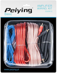 Peiying Set Car Audio Stereo Cables Verstärker für Autos