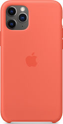 Apple Umschlag Rückseite Silikon Orange (iPhone...