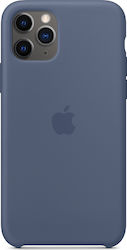 Apple Umschlag Rückseite Silikon Blau (iPhone 1...