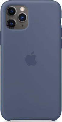 Apple Silicone Case Umschlag Rückseite Silikon Blau (iPhone 11 Pro) MWYR2ZM/A