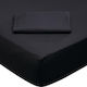 Das Home Sheet Semi Double with Elastic 120x200+35cm. 1015 Black