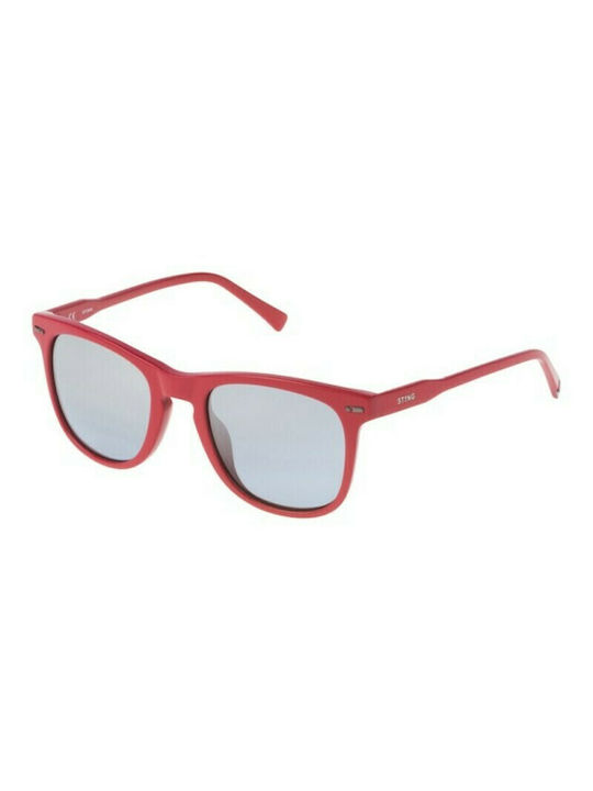 Sting Men's Sunglasses with Red Plastic Frame SS6581 2GHX