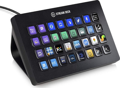 Elgato Stream Deck XL With 32 Customizable LCD Buttons for PC