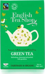 English Tea Shop Organic Green Tea Pure 20 Bags 40gr