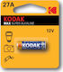 Kodak Ultra Alkaline Batterie A27 1.5V 1Stück