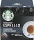 Starbucks Κάψουλες Espresso Roast Συμβατές με Μηχανή Dolce Gusto 12caps