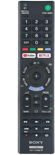 Sony RMT-TX300E Γνήσιο Τηλεχειριστήριο Τηλεόρασης