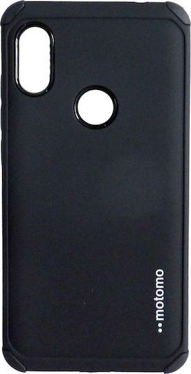 Motomo Tough Armor Задна корица Силикон Черен (Huawei P Smart Z)