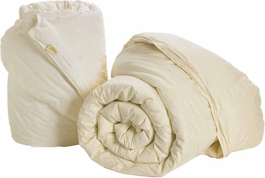 Palamaiki Single Feathery Quilt 160x240cm Comfort Supreme Ivory 160 GSM 7.5 Togs