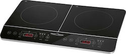 Profi Cook PC-DKI 1067 501067 Countertop Burner Induktion Double Schwarz