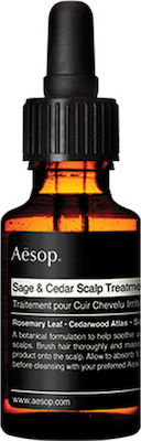 Aesop Sage & Cedar Scalp Treatment Lotion Ενδυνάμωσης για Όλους τους Τύπους Μαλλιών 25ml