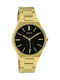 Oozoo Timepieces Watch with Gold Metal Bracelet