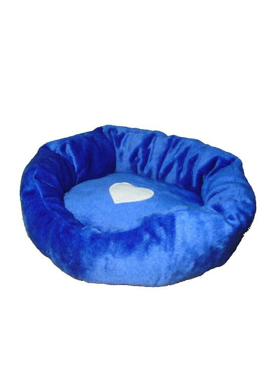 Donald Pet Care Heart Sofa Dog Bed Blue 50x50cm. 60151