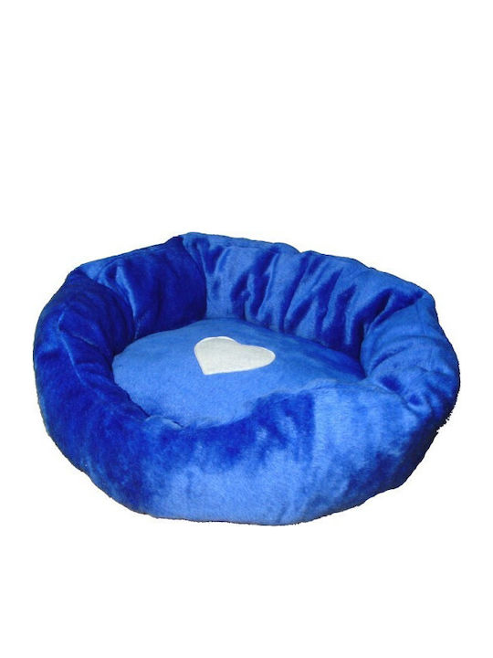 Donald Pet Care Καρδιά Καναπές Σκύλου Μπλε 50x50εκ.