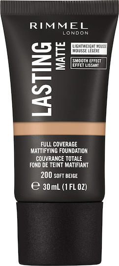 Rimmel Lasting Matte Foundation 30ml