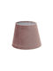 Inart Conical Lamp Shade Pink with Diameter 20cm