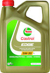 Castrol Συνθετικό Λάδι Αυτοκινήτου Edge M 5W-30 C3 για κινητήρες Diesel 4lt