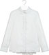 Mayoral Kids One Color Shirt White