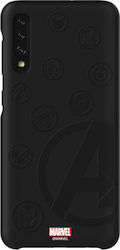 Samsung Задна корица Пластмаса Черен (Galaxy A50)