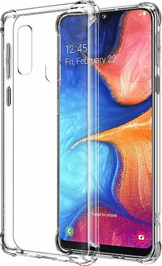 Back Cover Silicon 0.5mm Transparent (Galaxy A20e)