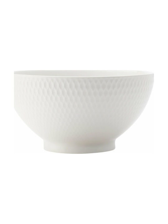 Maxwell & Williams Diamonds Serving Bowl Round made of Porcelain White with Diameter 12.5cm