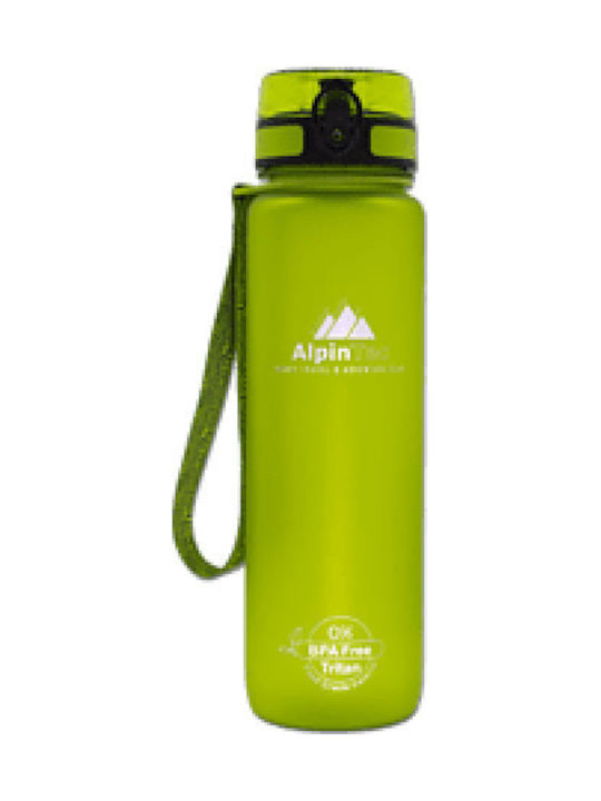 AlpinPro Q-1000 Plastic Water Bottle 1000ml Green