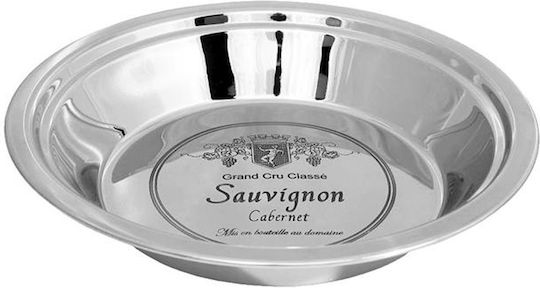 Espiel Salatschüssel Sauvignon Salatschüssel Inox Silber 36x36x6cm 1Stück