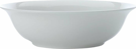 Maxwell & Williams Salatschüssel Cashmere Salatschüssel aus Porzellan White 18x18cm 1Stück