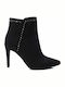 Xti Suede Women's Ankle Boots Black