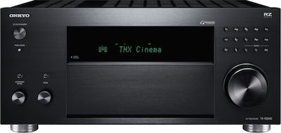 Onkyo TX-RZ840 Heimkino-Verstärker 4K 9.2 Kanäle 130W/8Ω 180W/6Ω mit HDR und Dolby Atmos Schwarz