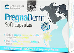 InterMed PregnaDerm Soft Capsules Supplement for Pregnancy 30 caps