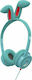 iFrogz Little Rockerz Costume Bunny Ενσύρματα Παιδικά On Ear Ακουστικά Τιρκουάζ