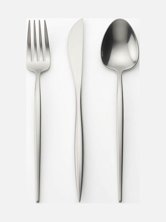 Dinox Lisbon Cutlery Set Stainless Silver 24pcs