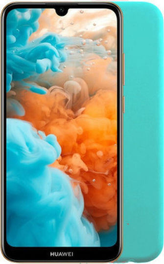 Volte-Tel Silicon Tpu Back Cover Silicone Light Blue (Huawei Y6 2019)