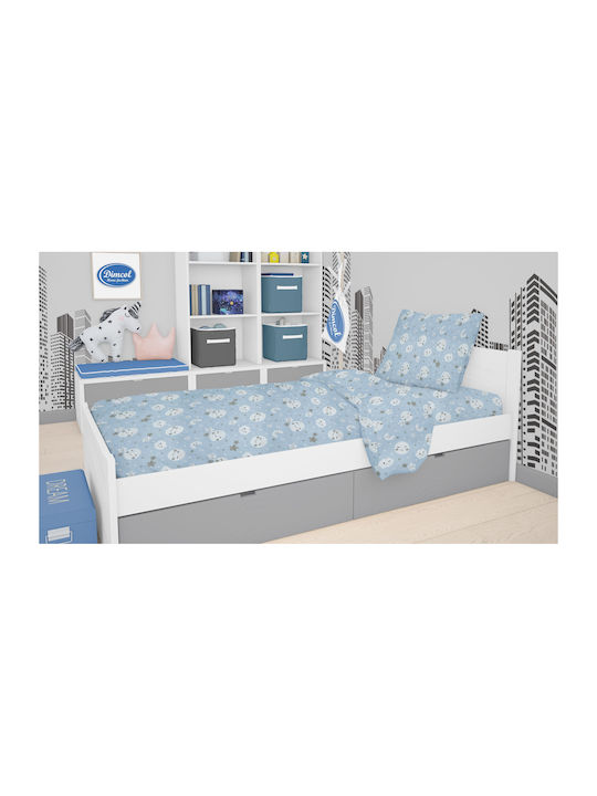 Dimcol Smile Kids Cotton Pillowcase 50x70cm 81 Blue 1925813108008170