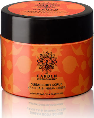 Garden Scrub for Body Vanilla & Indian Cress 200ml