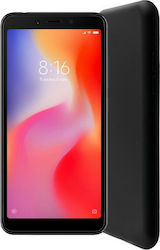 Lime Velvet 4 Back Cover Σιλικόνης Μαύρο (Redmi 6)